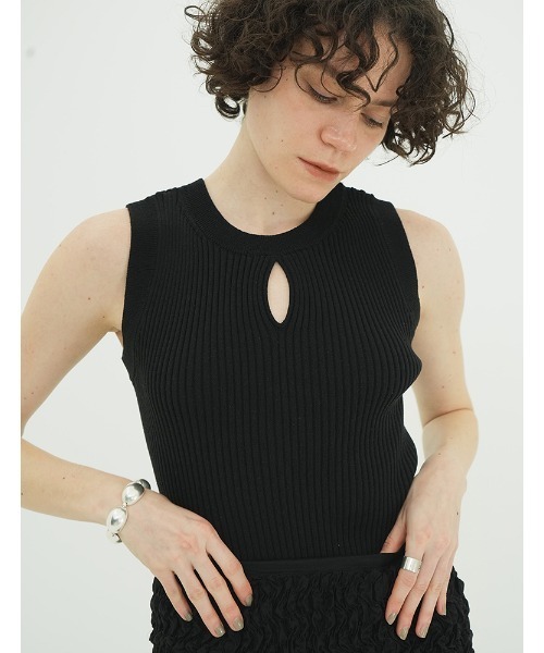 W FACE HALL KNIT TOPS（ニット/セーター）｜CLANE（クラネ）の