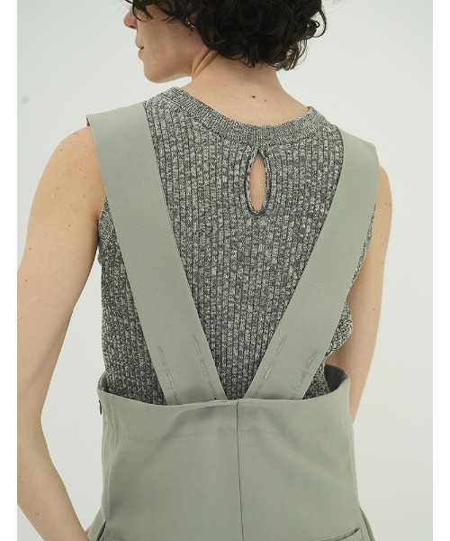 CLANE(クラネ)の「W FACE HALL KNIT TOPS(ニット/セーター・レディース・アイボリー/ブラック/その他/オレンジ・1/2)」の14枚目の写真