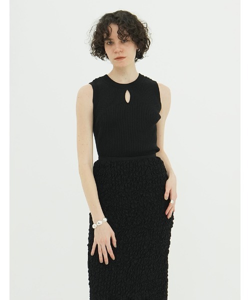 W FACE HALL KNIT TOPS（ニット/セーター）｜CLANE（クラネ）の
