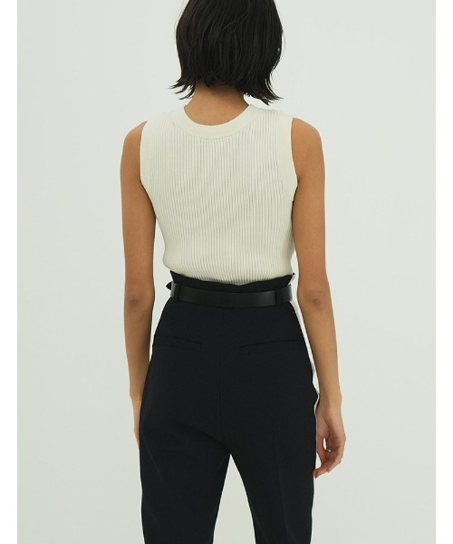 CLANE W FACE HALL KNIT TOPS　美品 サイズ2 セール】W FACE HALL KNIT TOPS（ニット/セーター）｜CLANE