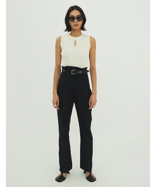 W FACE HALL KNIT TOPS（ニット/セーター）｜CLANE（クラネ）の