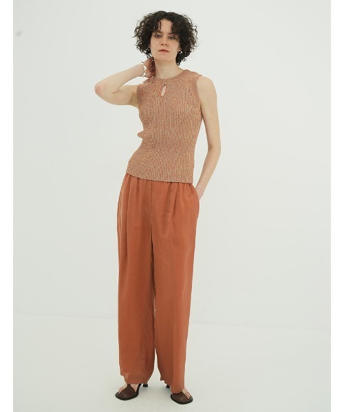 W FACE HALL KNIT TOPS（ニット/セーター）｜CLANE（クラネ）の