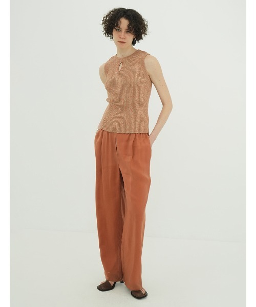 トップス CLANE W FACE HOLE KNIT TOPS W FACE HOLE KNIT TOPS｜TOPS(トップス)｜CLANE OFFICIAL ONLINE