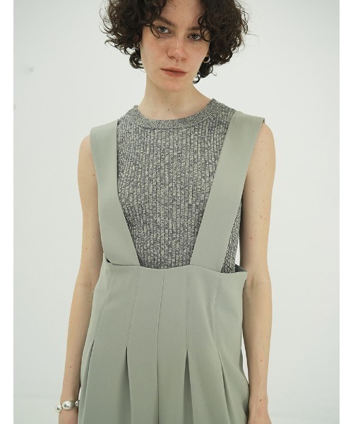 CLANE(クラネ)の「W FACE HALL KNIT TOPS(ニット/セーター・レディース・アイボリー/ブラック/その他/オレンジ・1/2)」の12枚目の写真