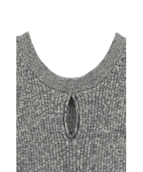 CLANE W FACE HOLE KNIT TOPS ミックス 未使用品 W FACE HOLE KNIT TOPS｜TOPS(トップス)｜CLANE OFFICIAL ONLINE