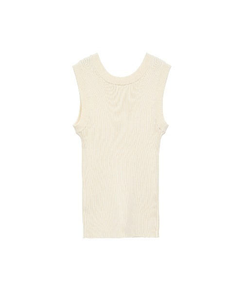 トップス CLANE W FACE FRINGE KNIT VEST CLANE / クラネ W FACE FRINGE KNIT VEST｜アーストライブ