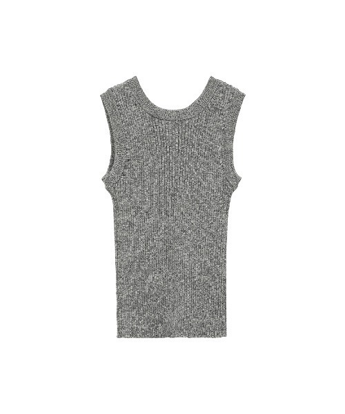 トップス CLANE W FACE FRINGE KNIT VEST CLANE / クラネ W FACE FRINGE KNIT VEST｜アーストライブ