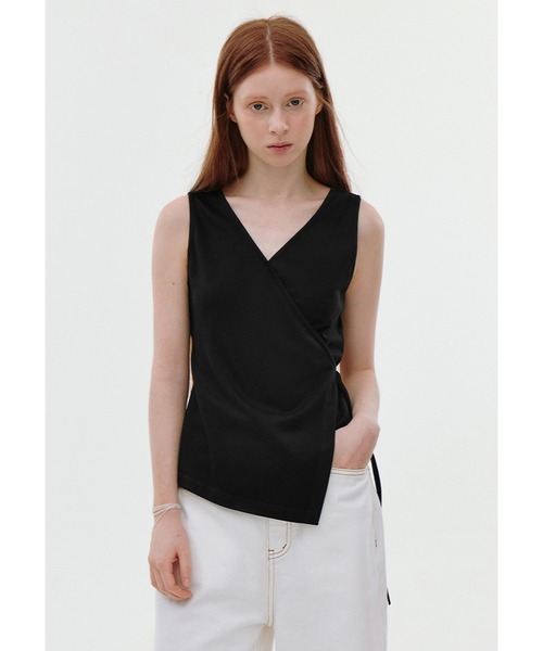 カシュクール ノースリーブトップス FX25S069【Fano Studios】【2025SS