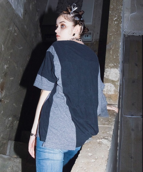 SIMEON FARRAR JOINT MUSIC TOP ＠（Tシャツ/カットソー）｜Three Four
