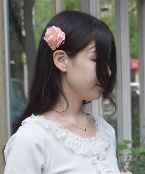 axes femme（アクシーズファム）の「フラワーモチーフクリップ（バレッタ/ヘアクリップ・レディース・その他1/その他2/その他3/その他4・FREE）」の7枚目の写真