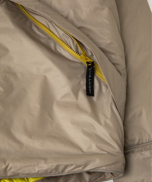 WILD THINGS（ワイルドシングス）の「ライト デナリジャケット│LIGHT DENALI JACKET（マウンテンパーカー・メンズ・ベージュ/パープル/ブラック/グレイッシュブルー・S/M/L/XL）」の7枚目の写真