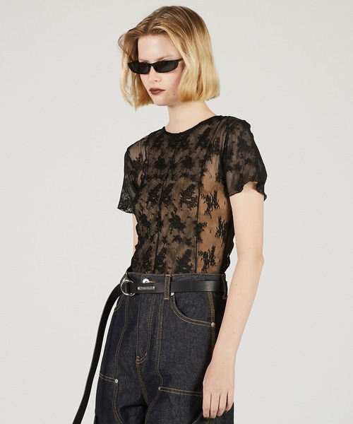 2WAYレースシアートップ / 2Way Lace Sheer Top（その他トップス