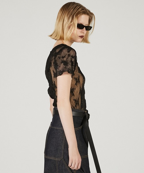 PRANK PROJECT｜レースギャザートップ / Lace Gathered Top