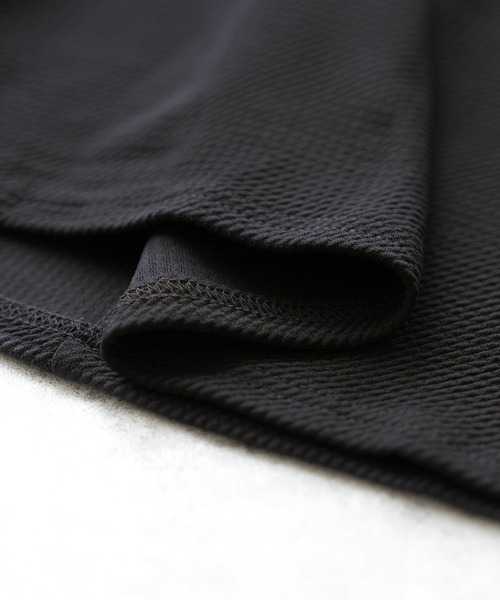 reca（レカ）の「エンボス風Ａラインワンピース（ワンピース・レディース・ブラック/チャコール・M-L）」の16枚目の写真