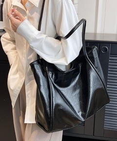 バッグ ameri vintage LUSTER FAKE LEATHER BAG LUSTER FAKE LEATHER BAG