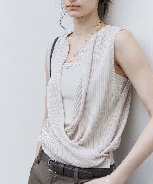 ブラウス シャツ 「tageechita」着まわし自在 デザインマルチウェイニットトップス レディース セール】【tageechita】着まわし自在 デザインマルチウェイ