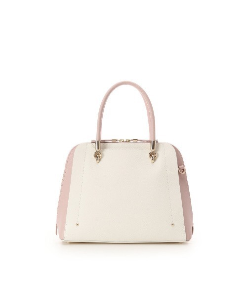 Samantha Thavasa（サマンサタバサ）の「新アベクトワ バイカラー ハンドバッグ（ハンドバッグ・レディース・オフホワイト/ネイビー/ブラック・FREE）」の11枚目の写真