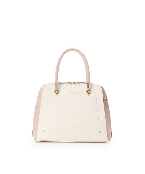 Samantha Thavasa（サマンサタバサ）の「新アベクトワ バイカラー ハンドバッグ（ハンドバッグ・レディース・オフホワイト/ネイビー/ブラック・FREE）」の21枚目の写真