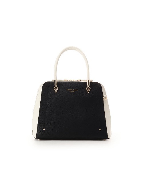 Samantha Thavasa（サマンサタバサ）の「新アベクトワ バイカラー ハンドバッグ（ハンドバッグ・レディース・オフホワイト/ネイビー/ブラック・FREE）」の22枚目の写真