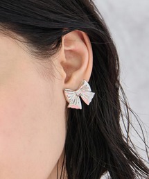 リボン ピアス
