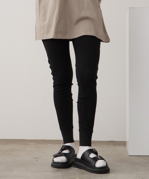 FOG ESSENTIALS(エフオージーエッセンシャルズ)の「FOG ESSENTIALS/エッセンシャルズ THERMAL LEGGINGS レギンス(レギンス/スパッツ・メンズ・ブラック・XXL/L/S/M/XL)」の5枚目の写真
