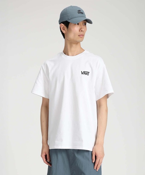 VANS ゲザゲザのSK8 Tシャツ ホワイト cabbrero1.jpg