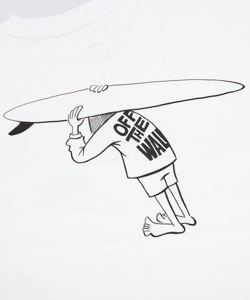 VANS（バンズ）の「YUSUKE HANAI サーフ Tシャツ（Tシャツ/カットソー・メンズ・ホワイト/ブラック・MEDIUM/LARGE/X-LARGE/XX-LARGE/X-SMALL/SMALL）」の16枚目の写真