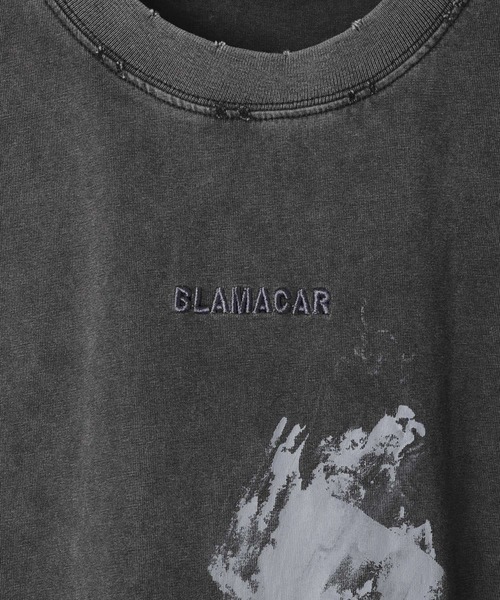 3.3 Field Trip （3.3フィールドトリップ）の「3.3 Field Trip／スプレーペイントＴEE（Tシャツ/カットソー・メンズ・チャコール/ブラック・MEDIUM/LARGE）」の10枚目の写真