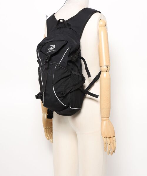 MASONPRINCE(メイソンプリンス)の「軽量 ナイロン ブランドロゴ ハイキングバック BB2180【MASONPRINCE】(バックパック/リュック・メンズ・ブラック・FREE)」の15枚目の写真