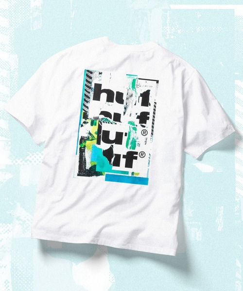 HUF(ハフ)の「MEMORY OF FREEDOM TEE(Tシャツ/カットソー・メンズ・ホワイト/グリーン系その他/ブラック・S/M/L/XL/XXL)」の2枚目の写真