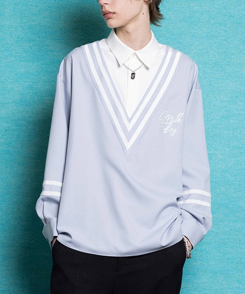 MILKBOY（ミルクボーイ）の「SCHOOLY シャツ（シャツ/ブラウス・レディース・C/A/B・FREE）」の2枚目の写真