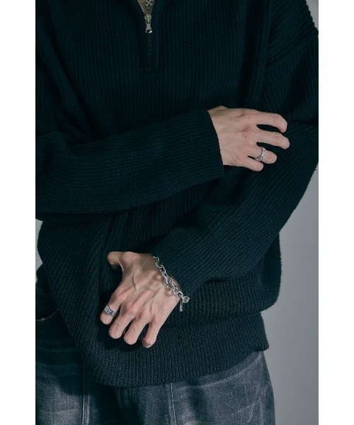 GRAiL(accessories)(グレイル(アクセサリー))の「rugged bracelet(ブレスレット・メンズ・シルバー・L size/M size)」の2枚目の写真