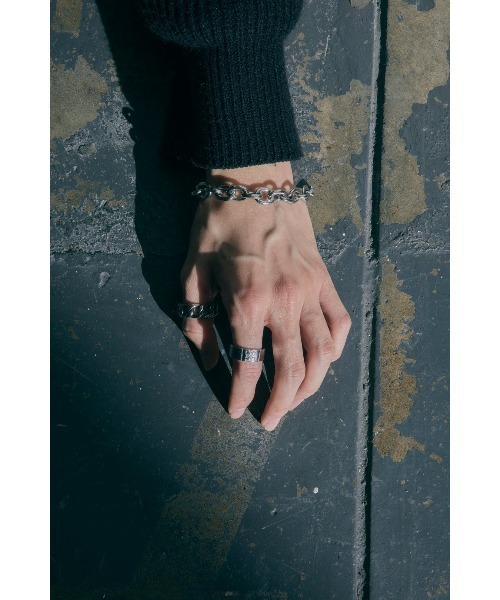 GRAiL(accessories)(グレイル(アクセサリー))の「rugged bracelet(ブレスレット・メンズ・シルバー・L size/M size)」の9枚目の写真