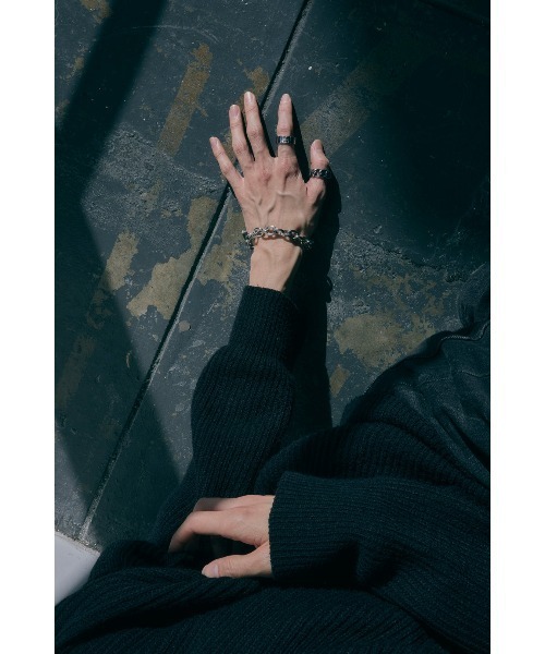 GRAiL(accessories)(グレイル(アクセサリー))の「rugged bracelet(ブレスレット・メンズ・シルバー・L size/M size)」の12枚目の写真