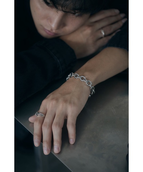 GRAiL(accessories)(グレイル(アクセサリー))の「rugged bracelet(ブレスレット・メンズ・シルバー・L size/M size)」の15枚目の写真