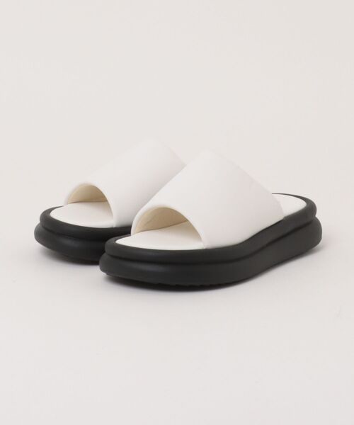 LUGG NAGG（ラグナグ）の「【Design Note】【厚底】プラットフォームボリュームパフィーサンダル（サンダル・レディース・ホワイト/ブラック・L/LL/M/S）」の19枚目の写真