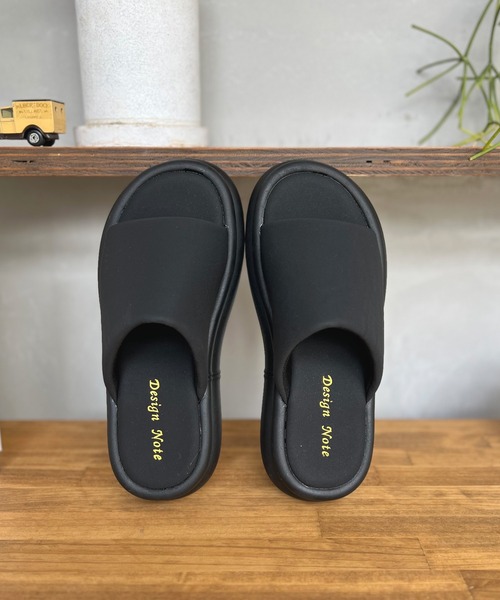 LUGG NAGG（ラグナグ）の「【Design Note】【厚底】プラットフォームボリュームパフィーサンダル（サンダル・レディース・ホワイト/ブラック・L/LL/M/S）」の15枚目の写真