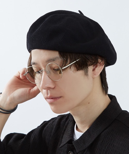 improves（インプローブス）の「サマー ベレー帽（ハンチング/ベレー帽・メンズ・ブルー/ブラック/ホワイト/ベージュ・FREE）」の3枚目の写真