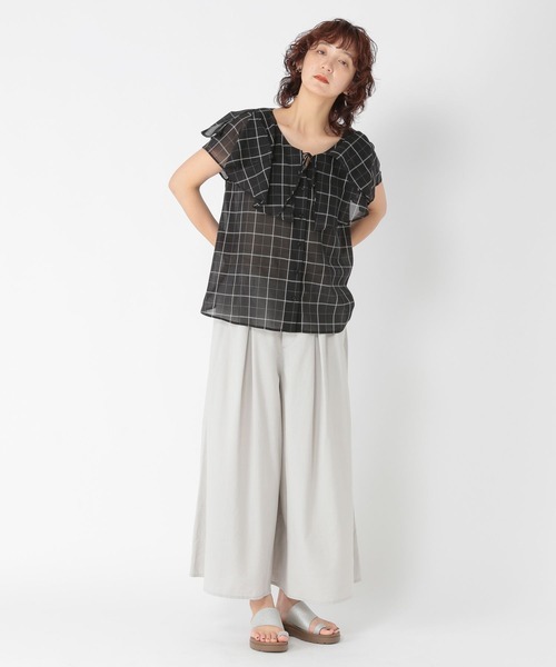 studio CLIP(スタディオクリップ)の「ケープカラーブラウス(シャツ/ブラウス・レディース・その他2/その他1・FREE)」の5枚目の写真