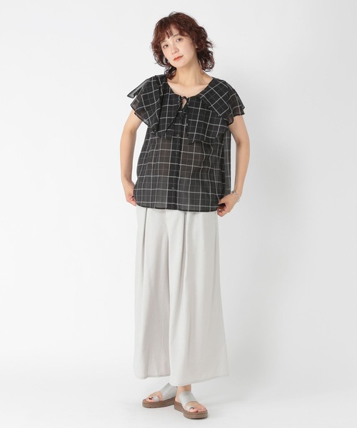 studio CLIP(スタディオクリップ)の「ケープカラーブラウス(シャツ/ブラウス・レディース・その他2/その他1・FREE)」の7枚目の写真