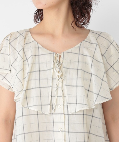 studio CLIP(スタディオクリップ)の「ケープカラーブラウス(シャツ/ブラウス・レディース・その他2/その他1・FREE)」の11枚目の写真