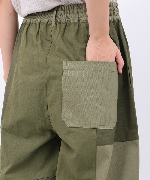 チチカカ（チチカカ）の「Orale! ブロッキングイージーパンツ（その他パンツ・レディース・ブラック/カーキ/レッド・FREE）」の13枚目の写真