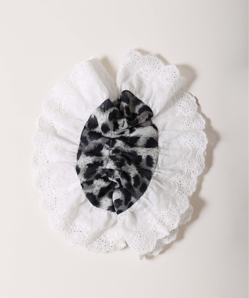 WC（ダブル シー）の「レオパードレースシュシュ（シュシュ・レディース・ブラウン/グレー・FREE）」の11枚目の写真