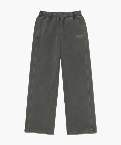 MARITHE + FRANCOIS GIRBAUD(マリテフランソワジルボー)の「PIGMENT WIDE SWEAT PANTS(スウェットパンツ・レディース・ブルー系その他/チャコール・SMALL/MEDIUM/LARGE/X-LARGE)」の9枚目の写真