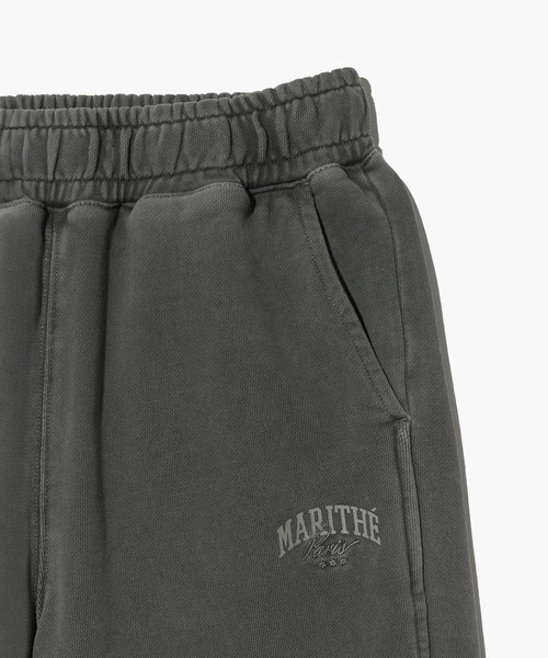 MARITHE + FRANCOIS GIRBAUD(マリテフランソワジルボー)の「PIGMENT WIDE SWEAT PANTS(スウェットパンツ・レディース・ブルー系その他/チャコール・SMALL/MEDIUM/LARGE/X-LARGE)」の11枚目の写真