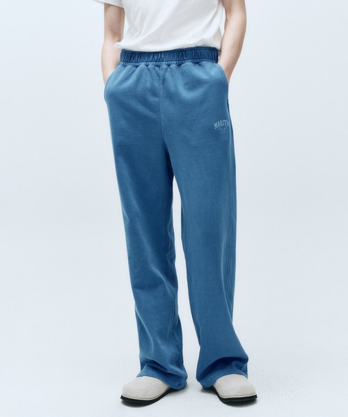 MARITHE + FRANCOIS GIRBAUD(マリテフランソワジルボー)の「PIGMENT WIDE SWEAT PANTS(スウェットパンツ・レディース・ブルー系その他/チャコール・SMALL/MEDIUM/LARGE/X-LARGE)」の16枚目の写真