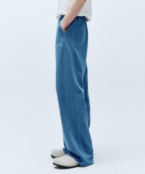 MARITHE + FRANCOIS GIRBAUD(マリテフランソワジルボー)の「PIGMENT WIDE SWEAT PANTS(スウェットパンツ・レディース・ブルー系その他/チャコール・SMALL/MEDIUM/LARGE/X-LARGE)」の17枚目の写真