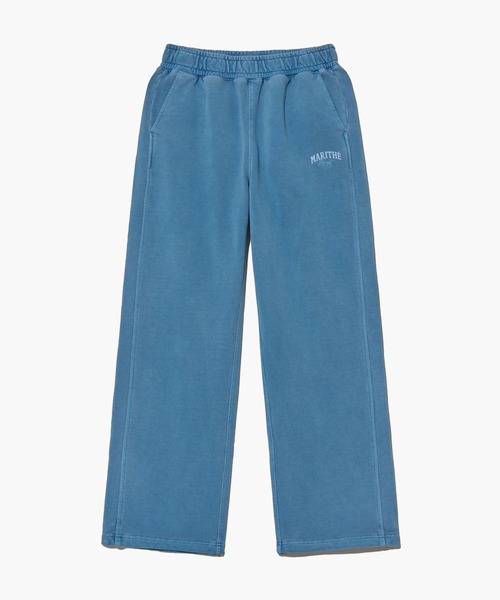 MARITHE + FRANCOIS GIRBAUD(マリテフランソワジルボー)の「PIGMENT WIDE SWEAT PANTS(スウェットパンツ・レディース・ブルー系その他/チャコール・SMALL/MEDIUM/LARGE/X-LARGE)」の21枚目の写真