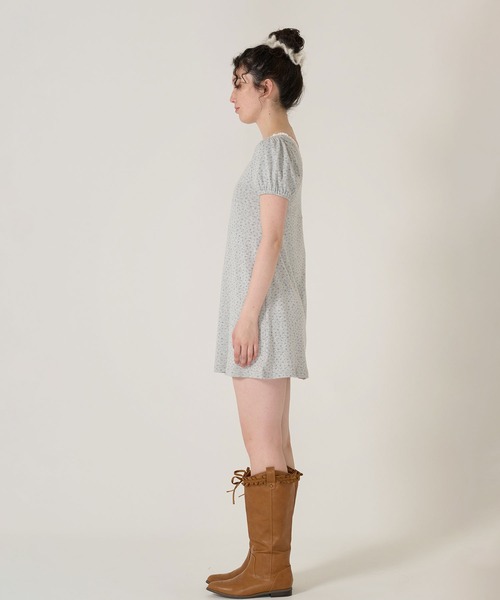 TINA:JOJUN(ティーナジョジュン)の「フィット&フレア カットワンピース TINA:JOJUN(ワンピース・レディース・グレー/ホワイト・M)」の21枚目の写真