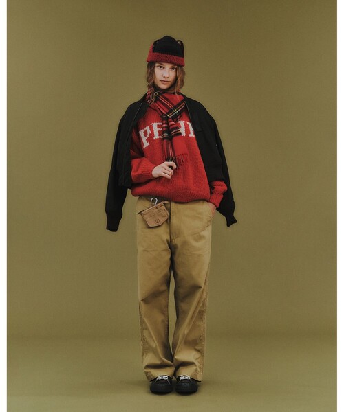 セール】【別注】THE BOOKSTORE / Hand Logo Sweater 25FW（ニット